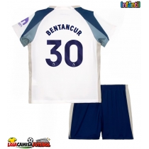 Camisa de Futebol Tottenham Hotspur Rodrigo Bentancur #30 Equipamento Principal Infantil 2025-26 Manga Curta (+ Calças curtas)